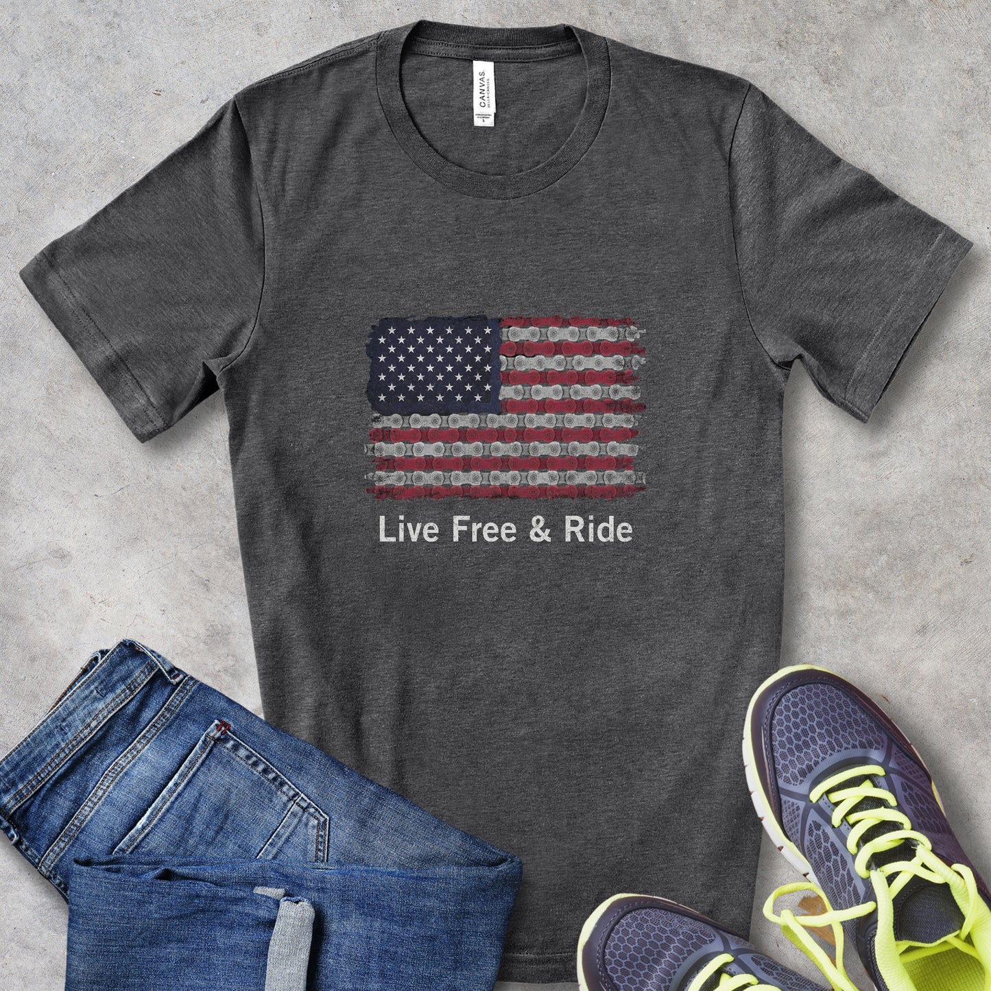 Live Free & Ride Tee