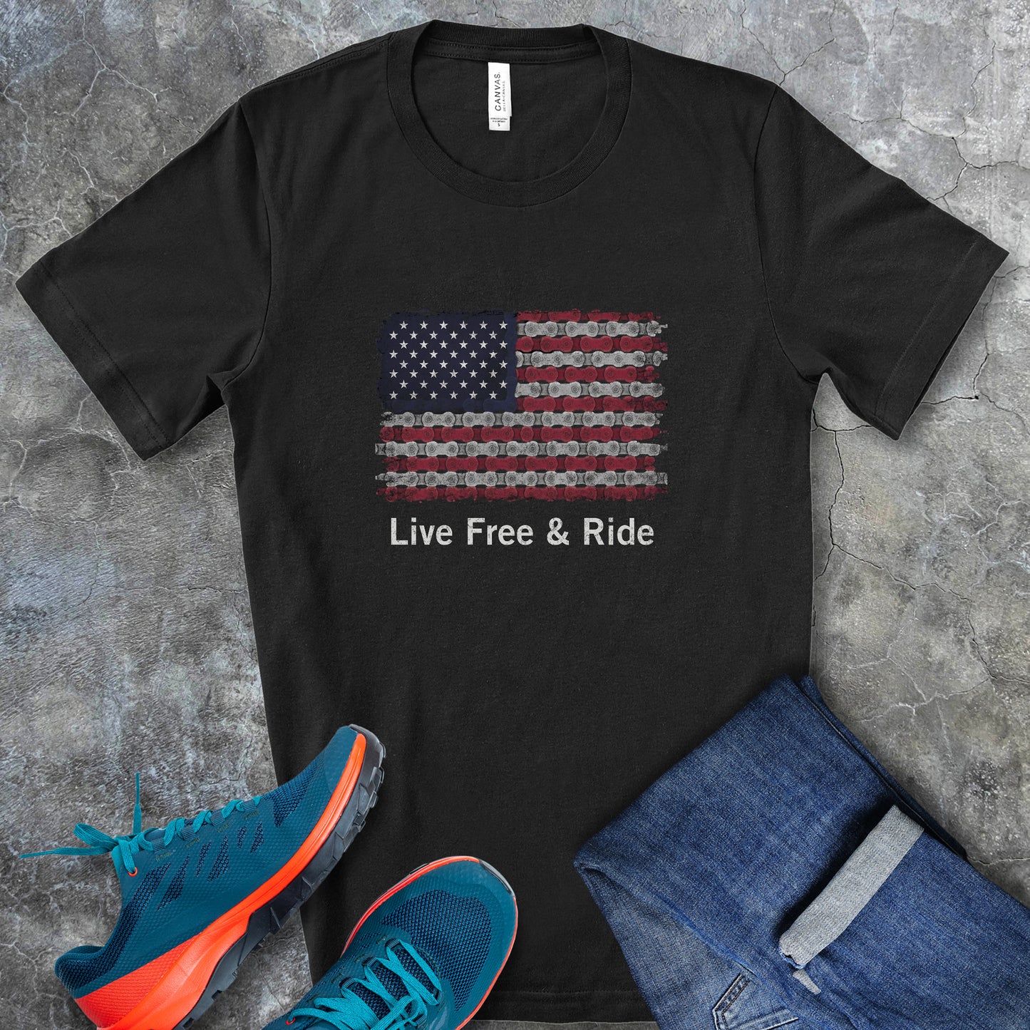 Live Free & Ride Tee