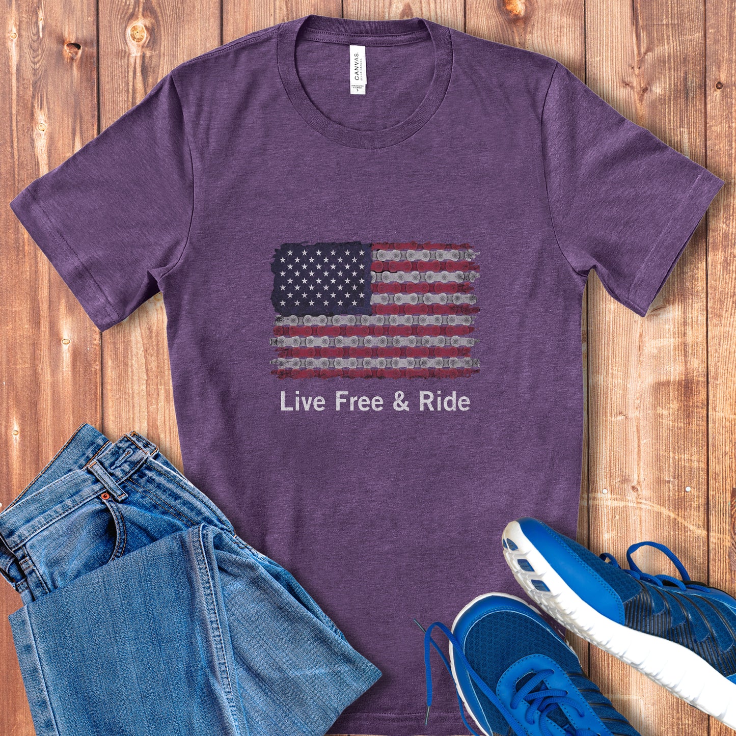 Live Free & Ride Tee