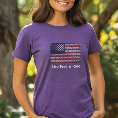 Live Free & Ride Tee