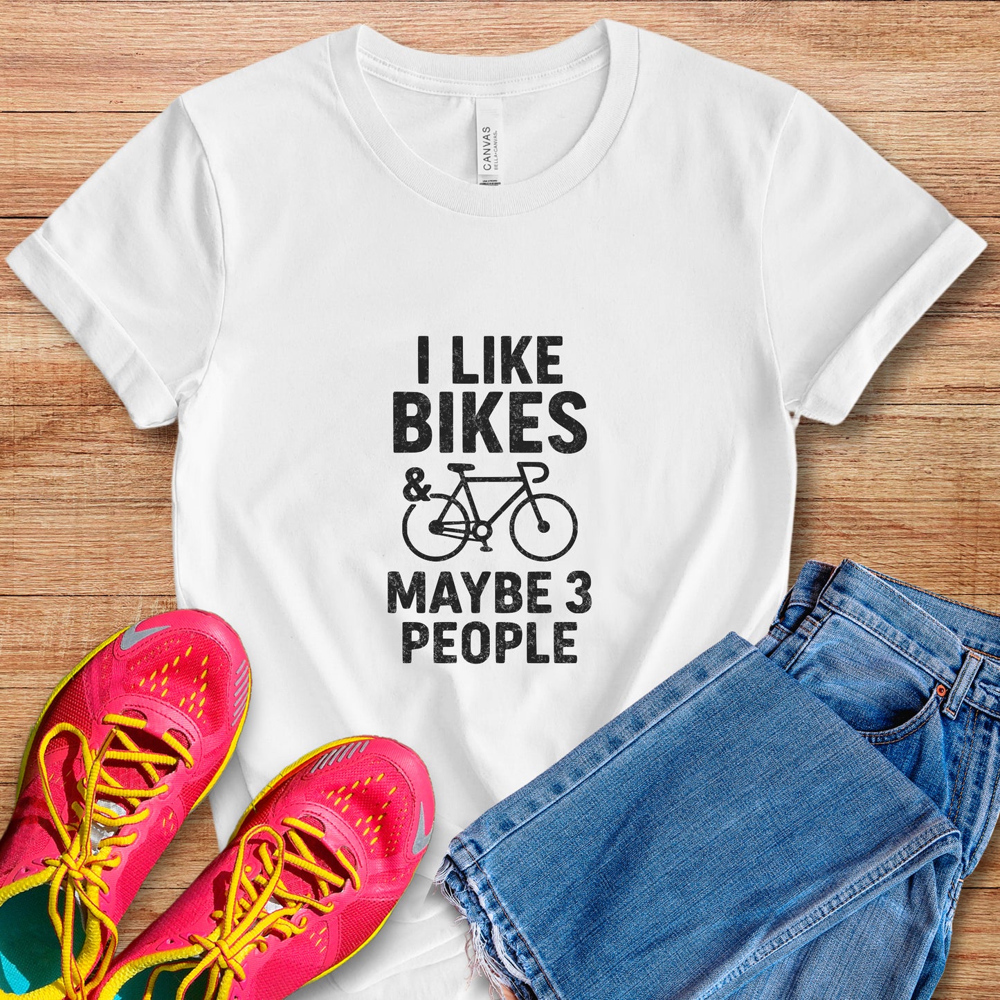 Bikes & 3 People Tee