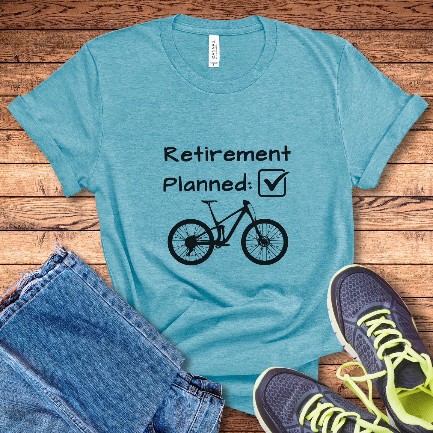 Retirement Planned MTB Tee