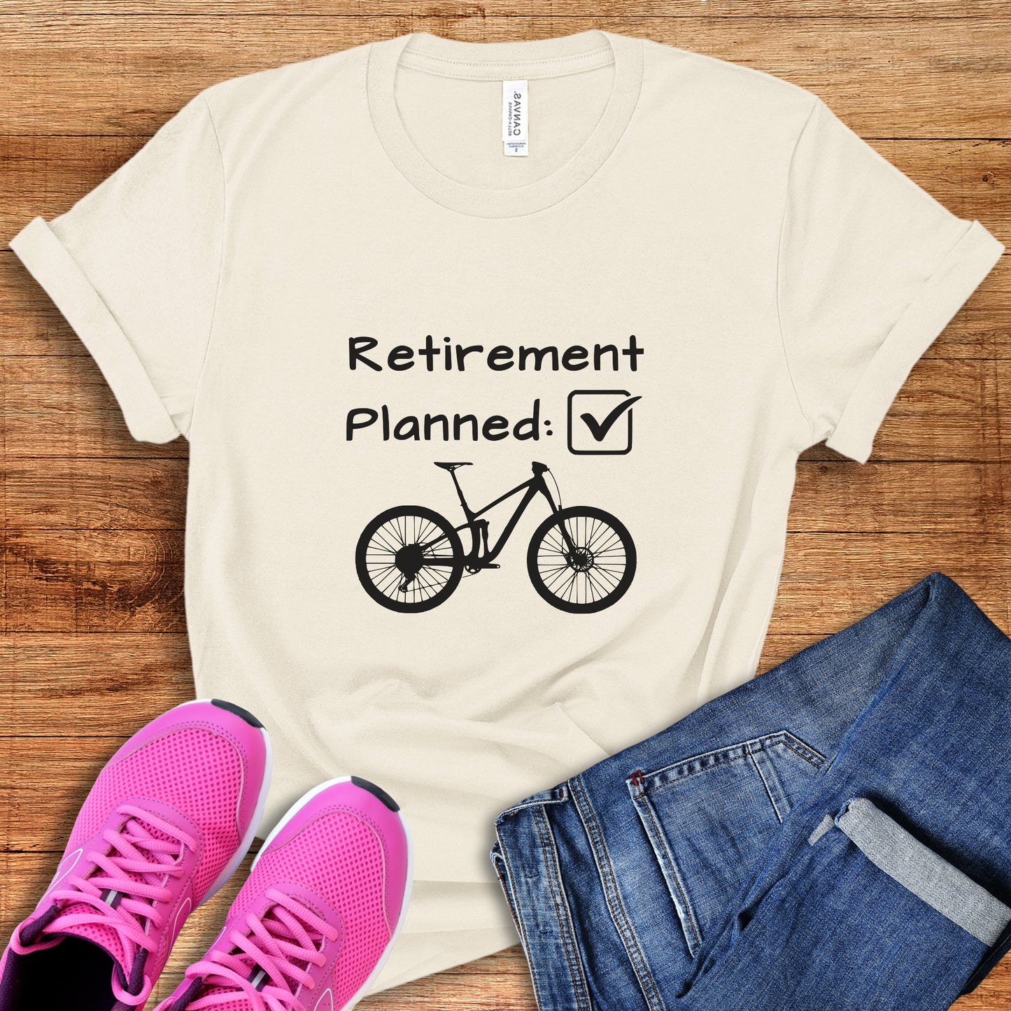 Retirement Planned MTB Tee