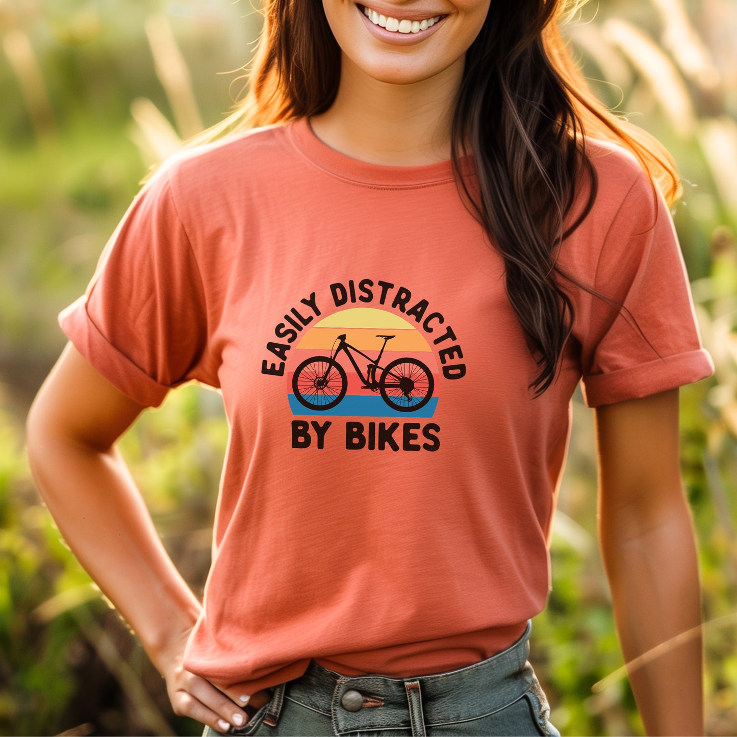 Easily Distracted MTB Tee