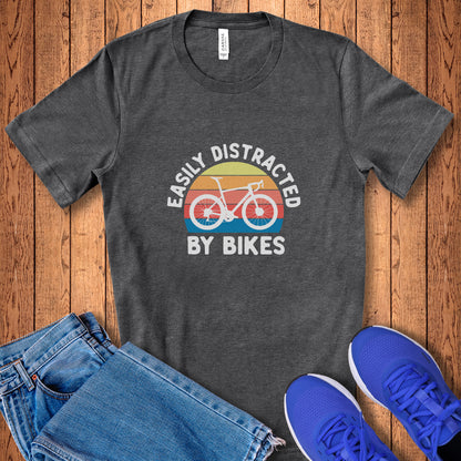 Easily Distracted Road Bike Tee