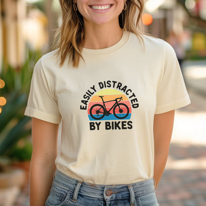 Easily Distracted Road Bike Tee