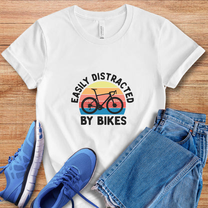 Easily Distracted Road Bike Tee
