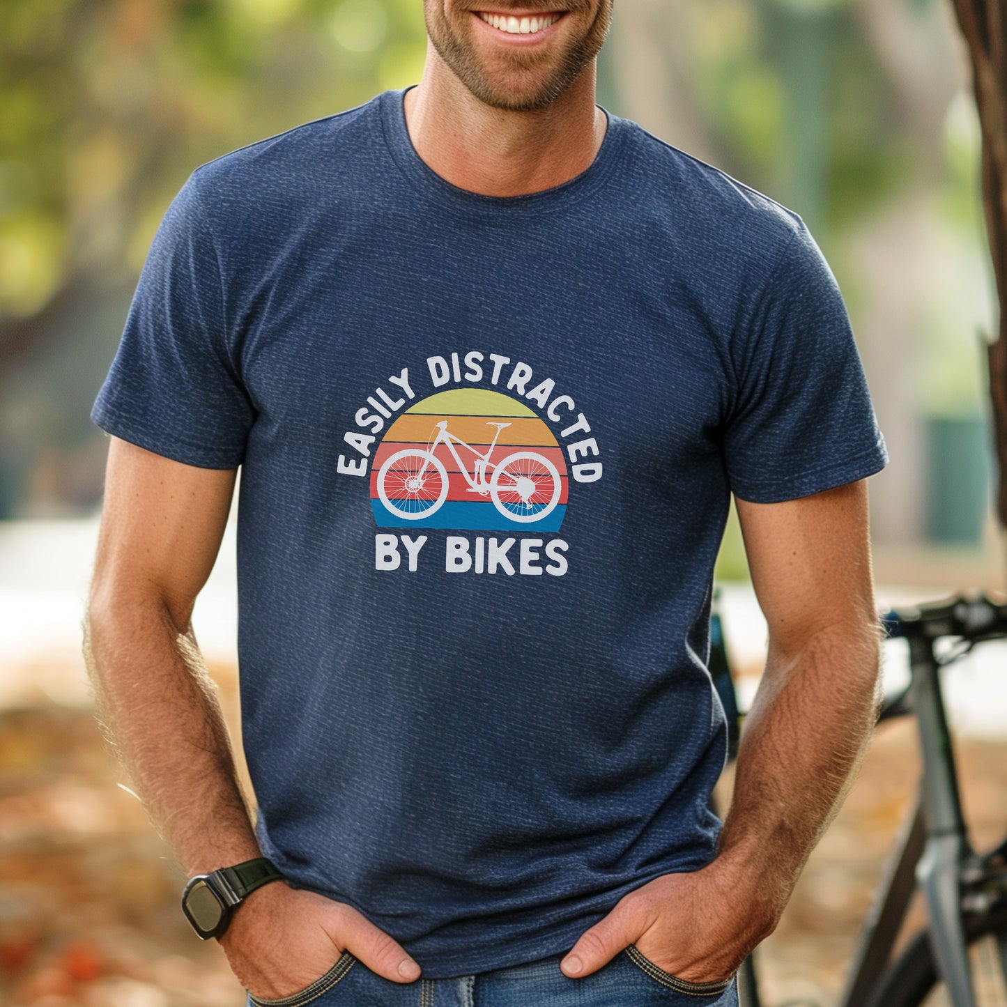 Easily Distracted MTB Tee