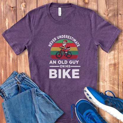 Never Underestimate Santa MTB Tee