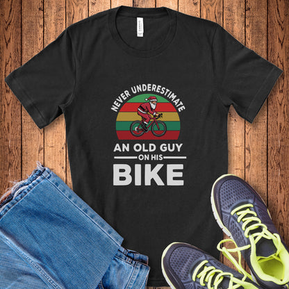 Never Underestimate Santa Road Tee