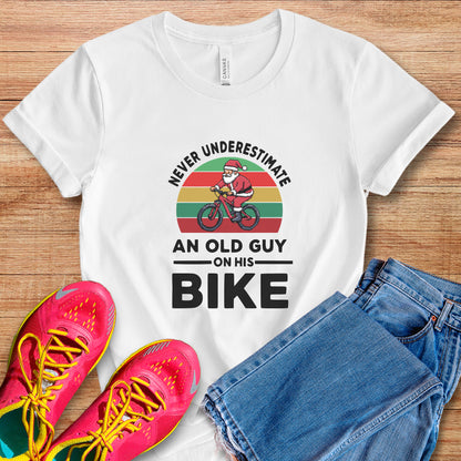 Never Underestimate Santa MTB Tee