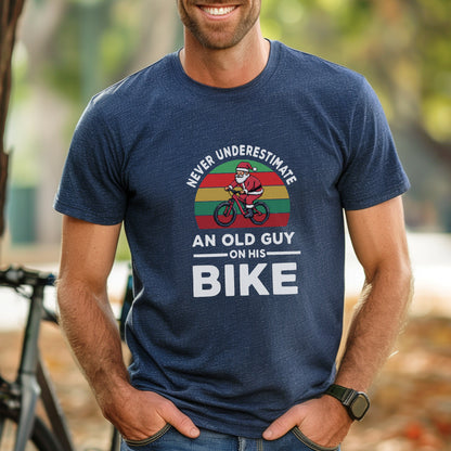 Never Underestimate Santa MTB Tee