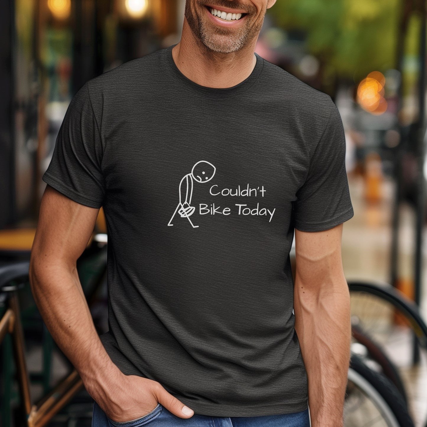 Couldn't Bike Today Tee