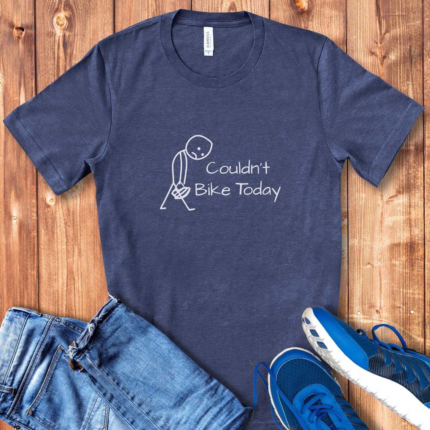 Couldn't Bike Today Tee