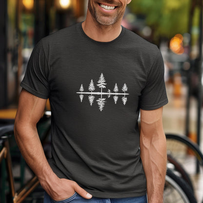 Pine Trees Reflection Tee