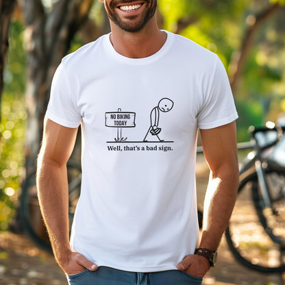 Biking Bad Sign Tee