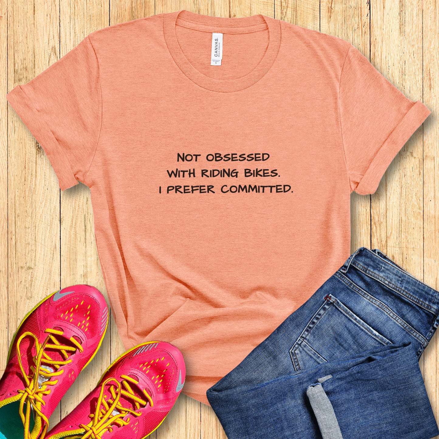 Not Obsessed Bikes Tee