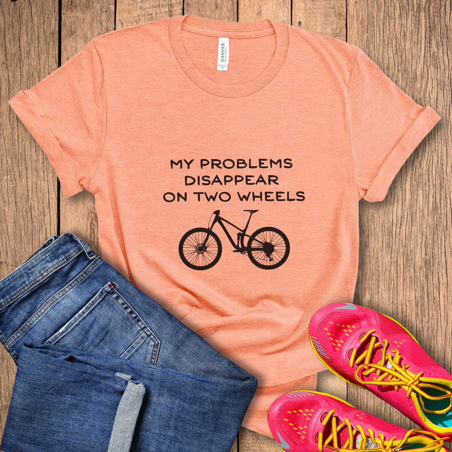Problems Disappear MTB Tee