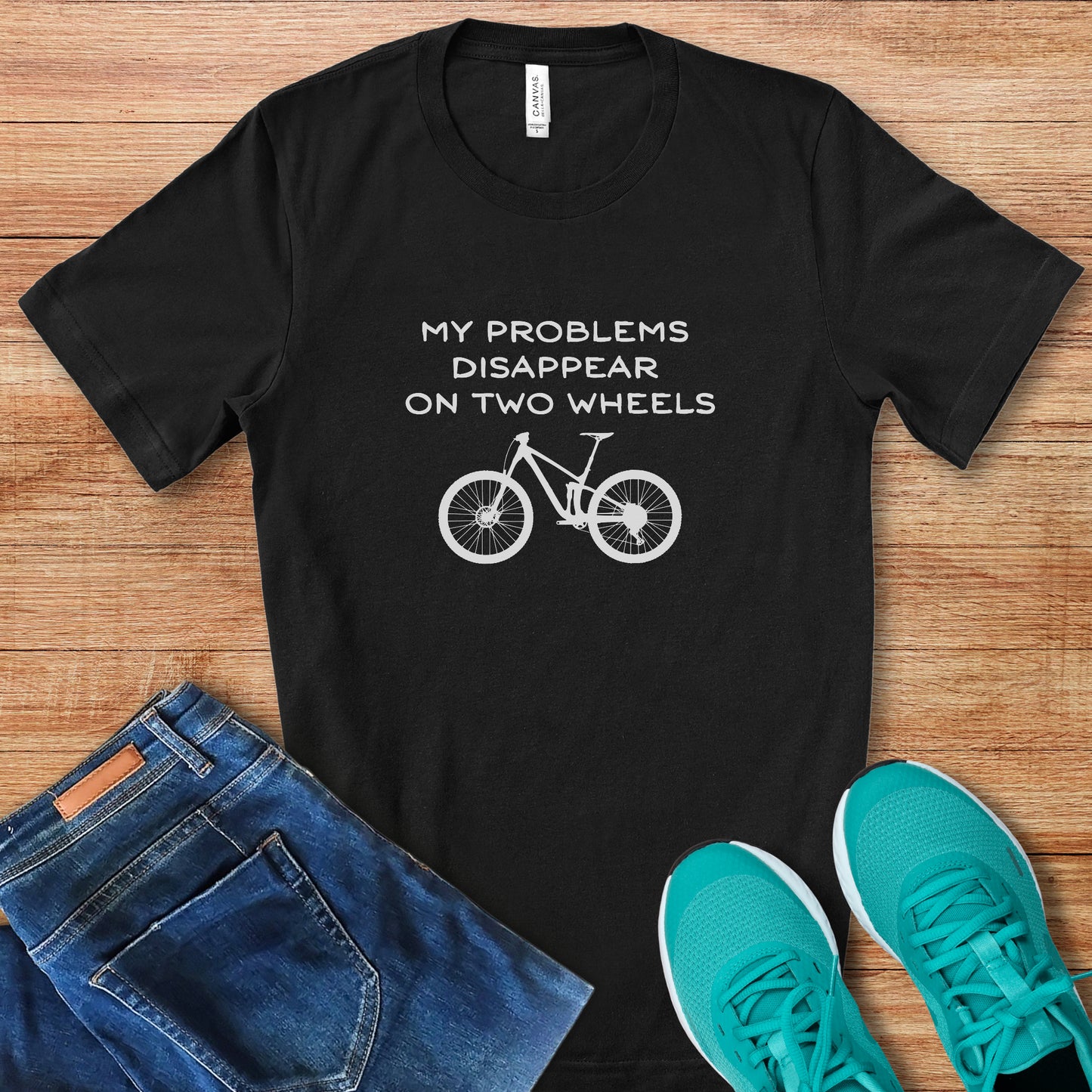 Problems Disappear MTB Tee