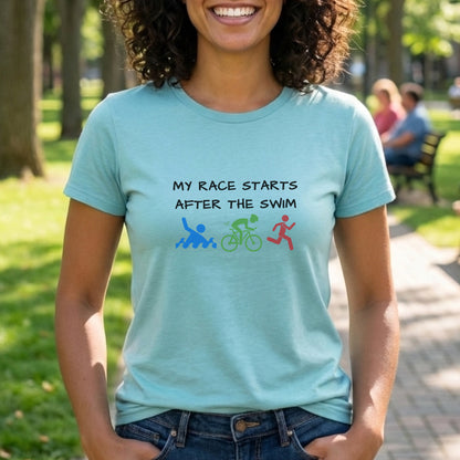 My Race Starts Tee