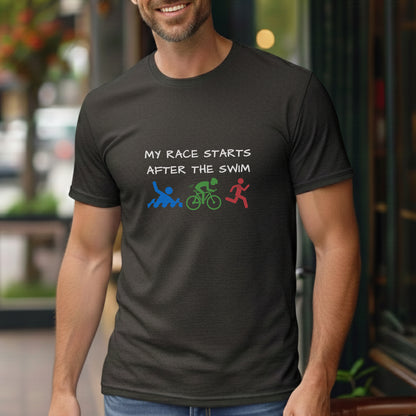 My Race Starts Tee