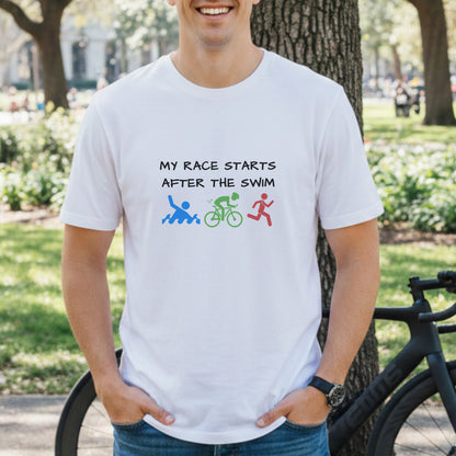 My Race Starts Tee