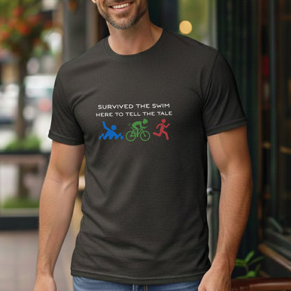 Survived The Swim Tee