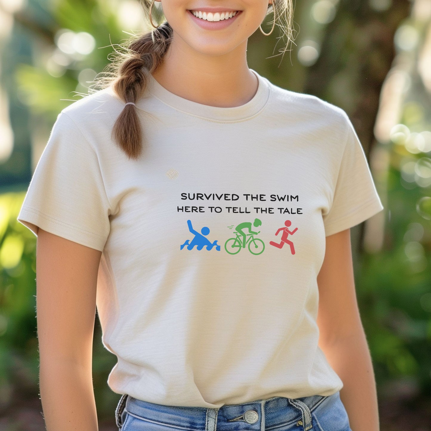 Survived The Swim Tee