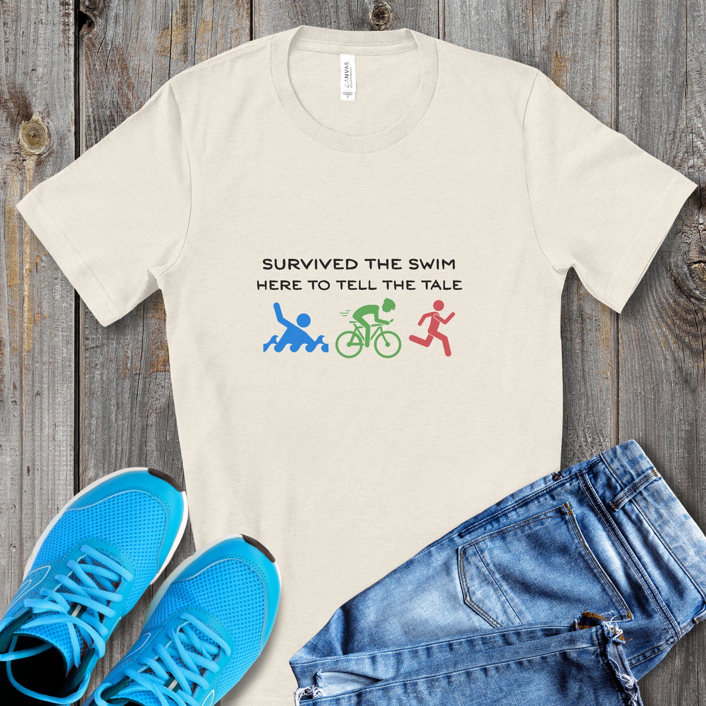 Survived The Swim Tee