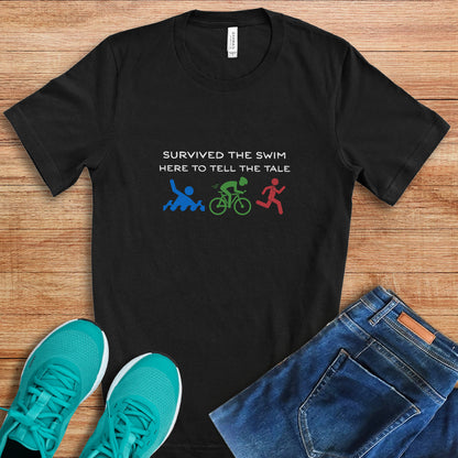 Survived The Swim Tee