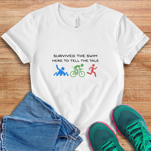 Survived The Swim Tee