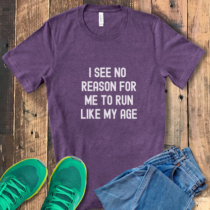 Run My Age Tee