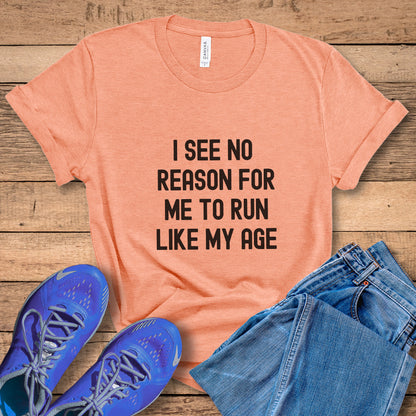 Run My Age Tee