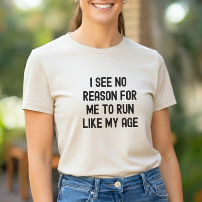 Run My Age Tee
