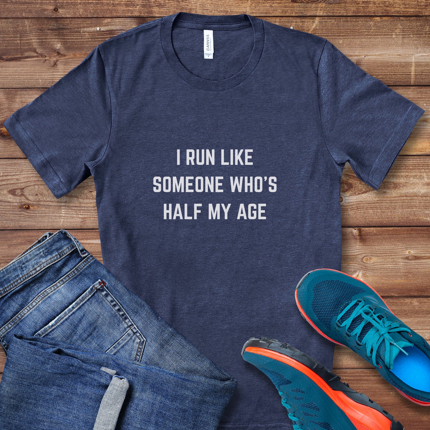 Run Half My Age Tee