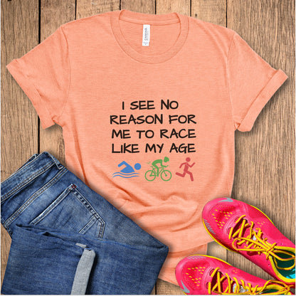 Race My Age Color Tee