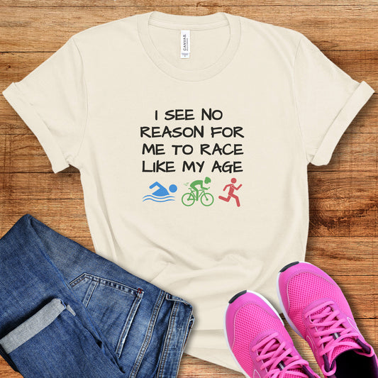 Race My Age Color Tee