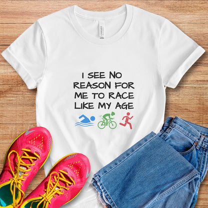 Race My Age Color Tee