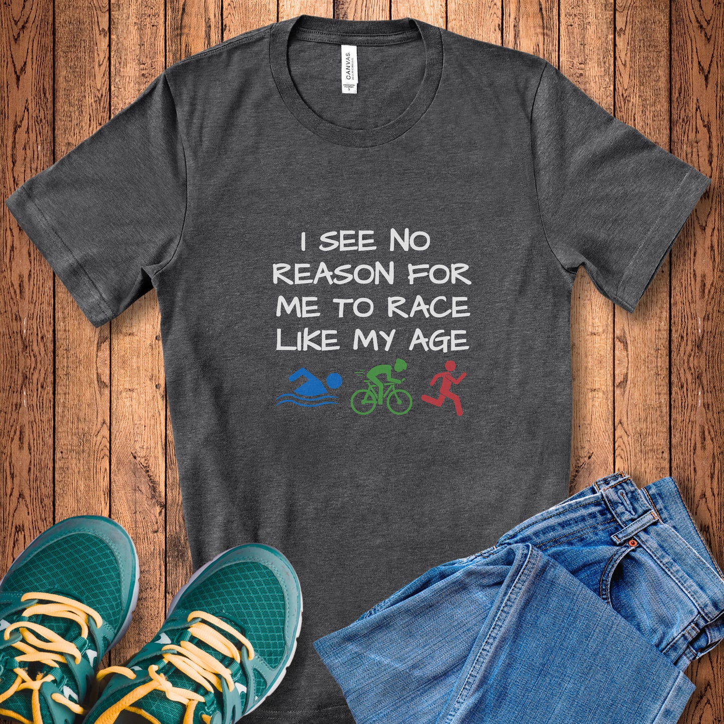 Race My Age Color Tee