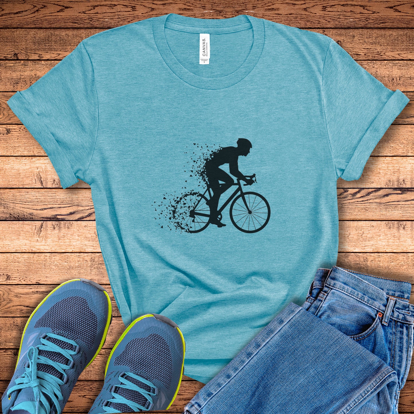 Shattered Cyclist Tee