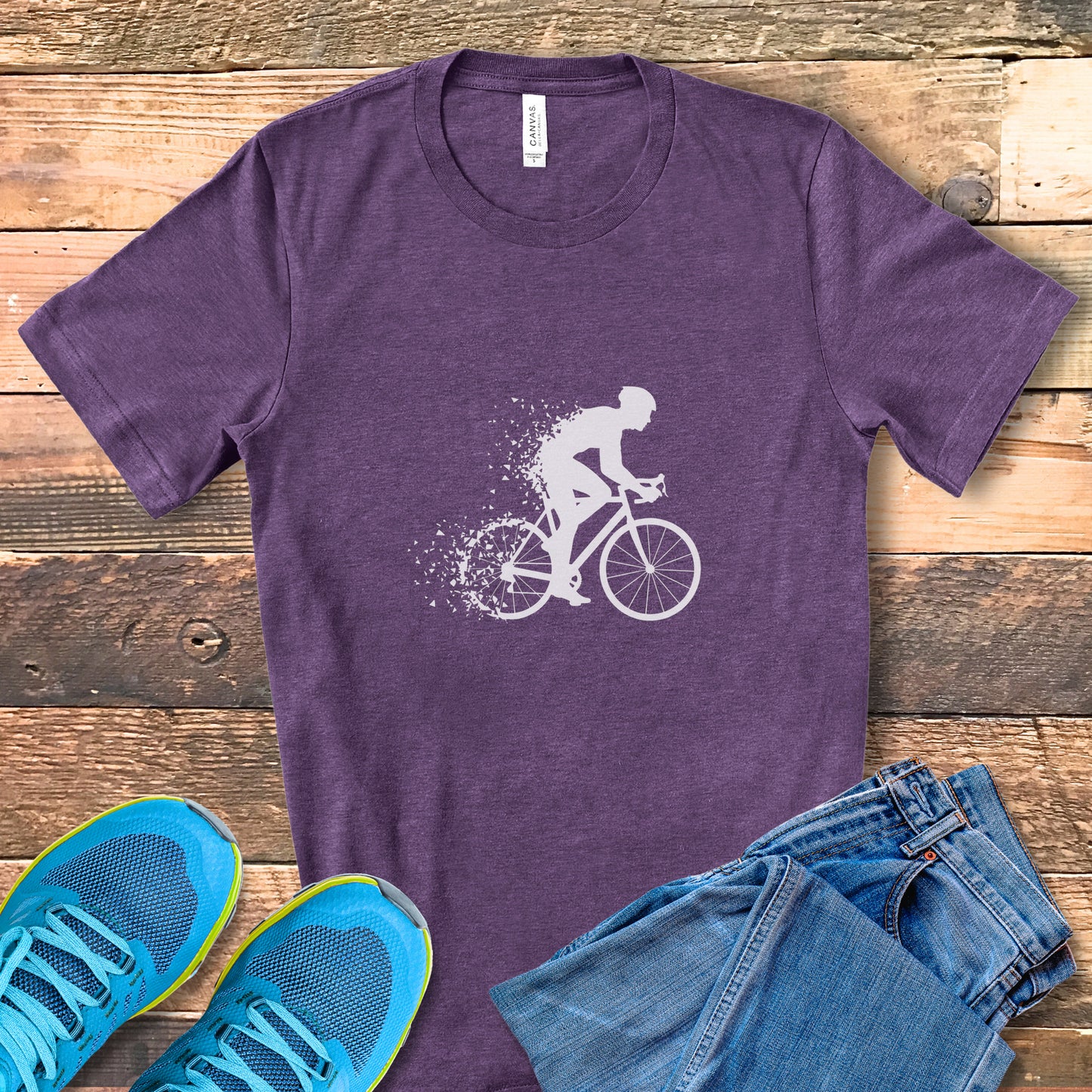 Shattered Cyclist Tee