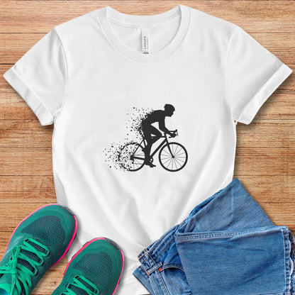 Shattered Cyclist Tee
