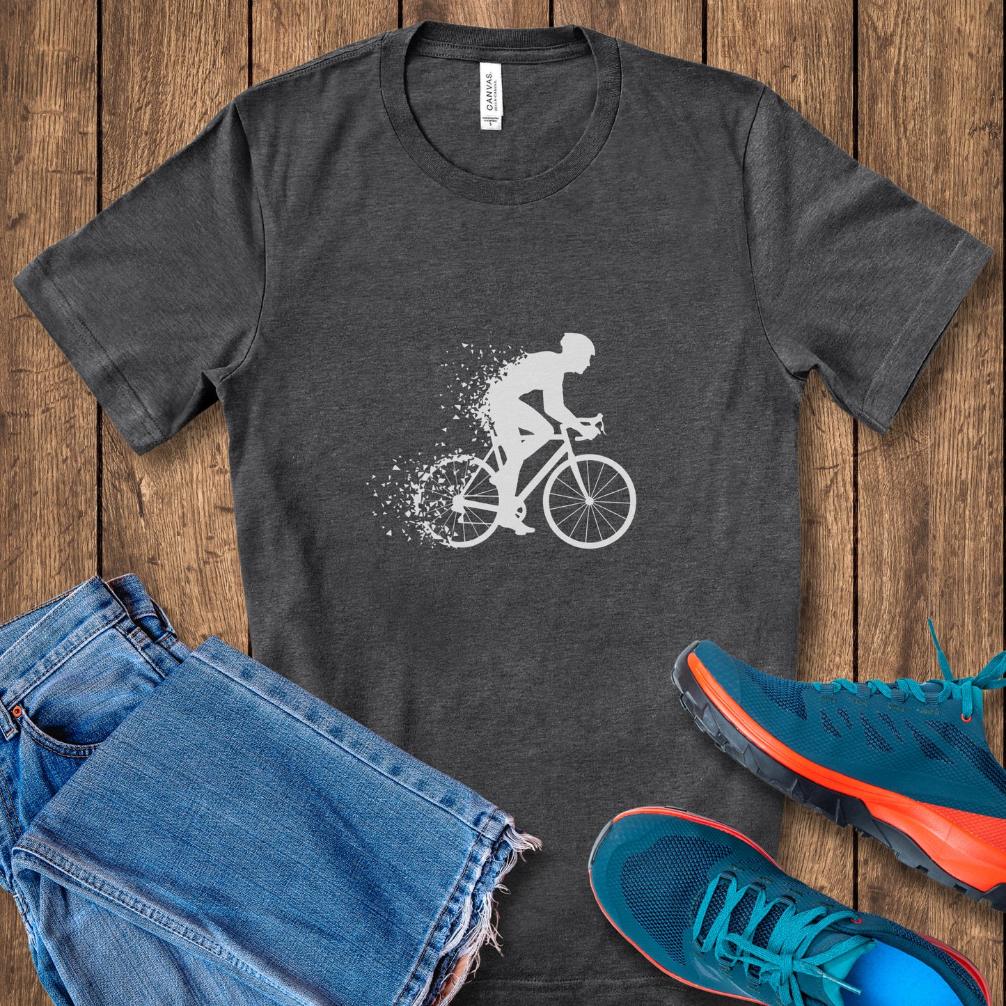 Shattered Cyclist Tee