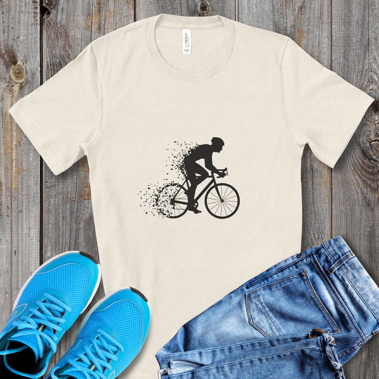 Shattered Cyclist Tee