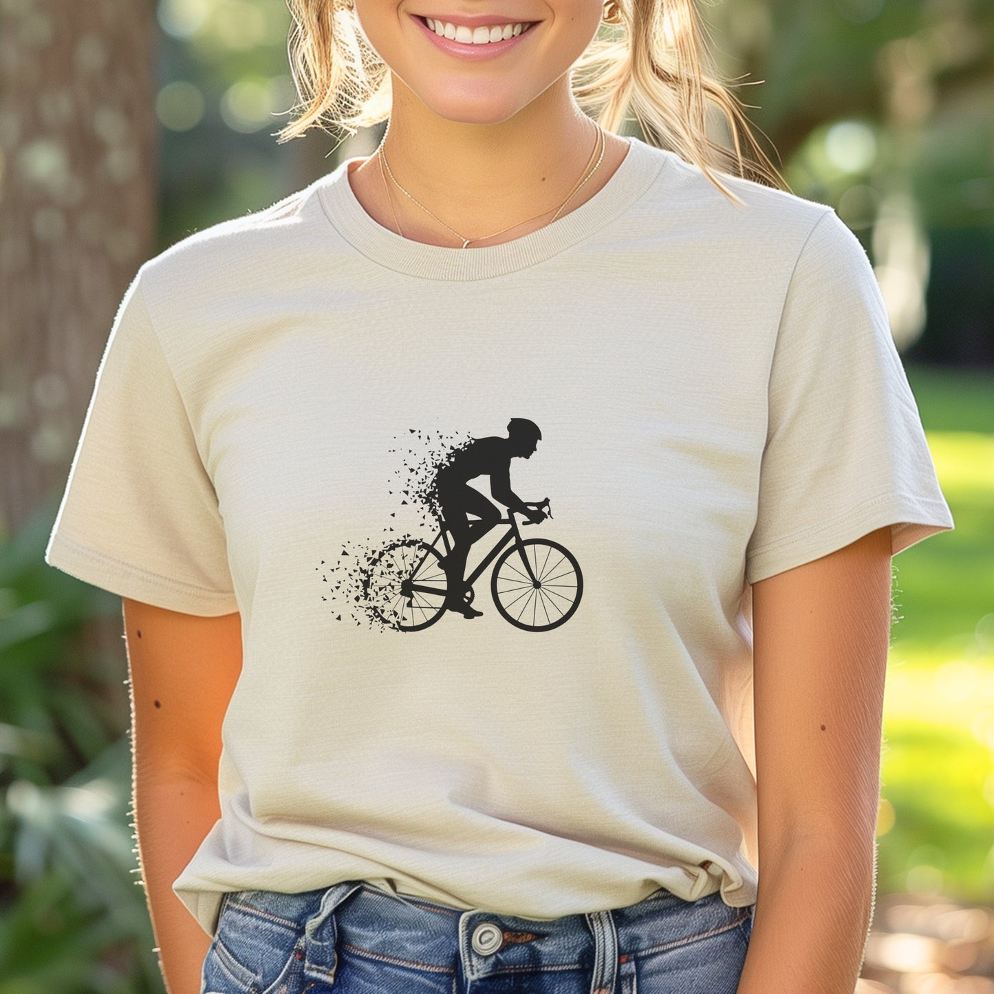 Shattered Cyclist Tee