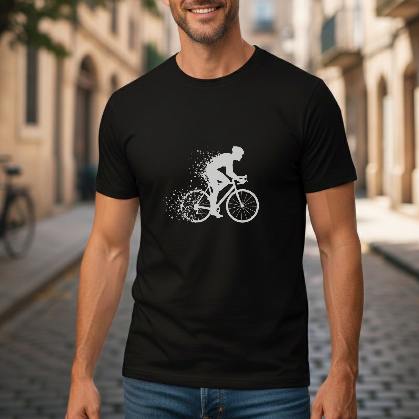 Shattered Cyclist Tee