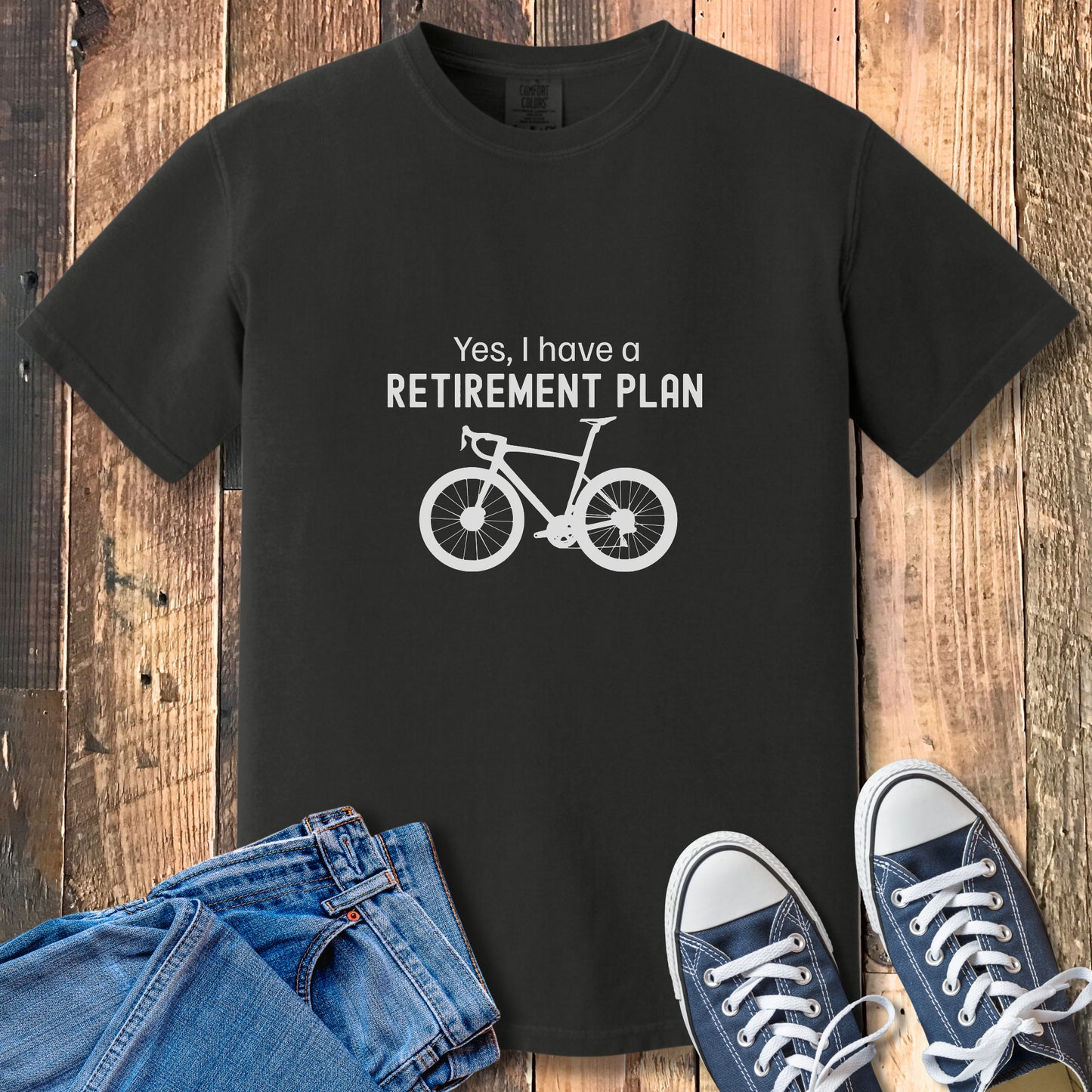 Yes - Retirement Road CC tee