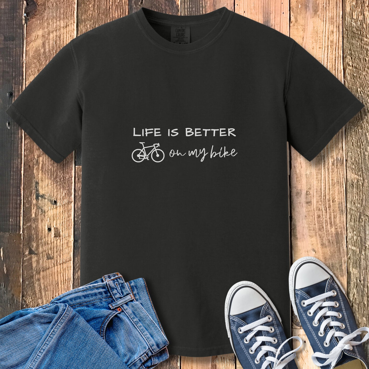 Better On Bike CC tee