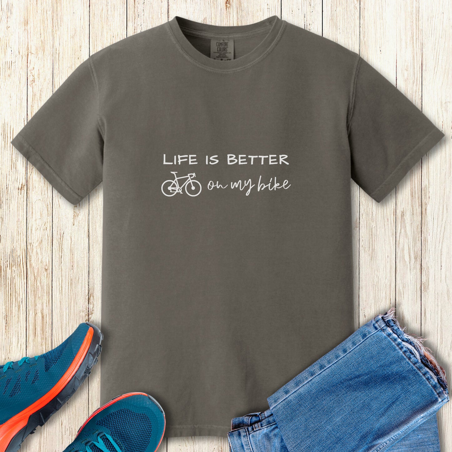 Better On Bike CC tee