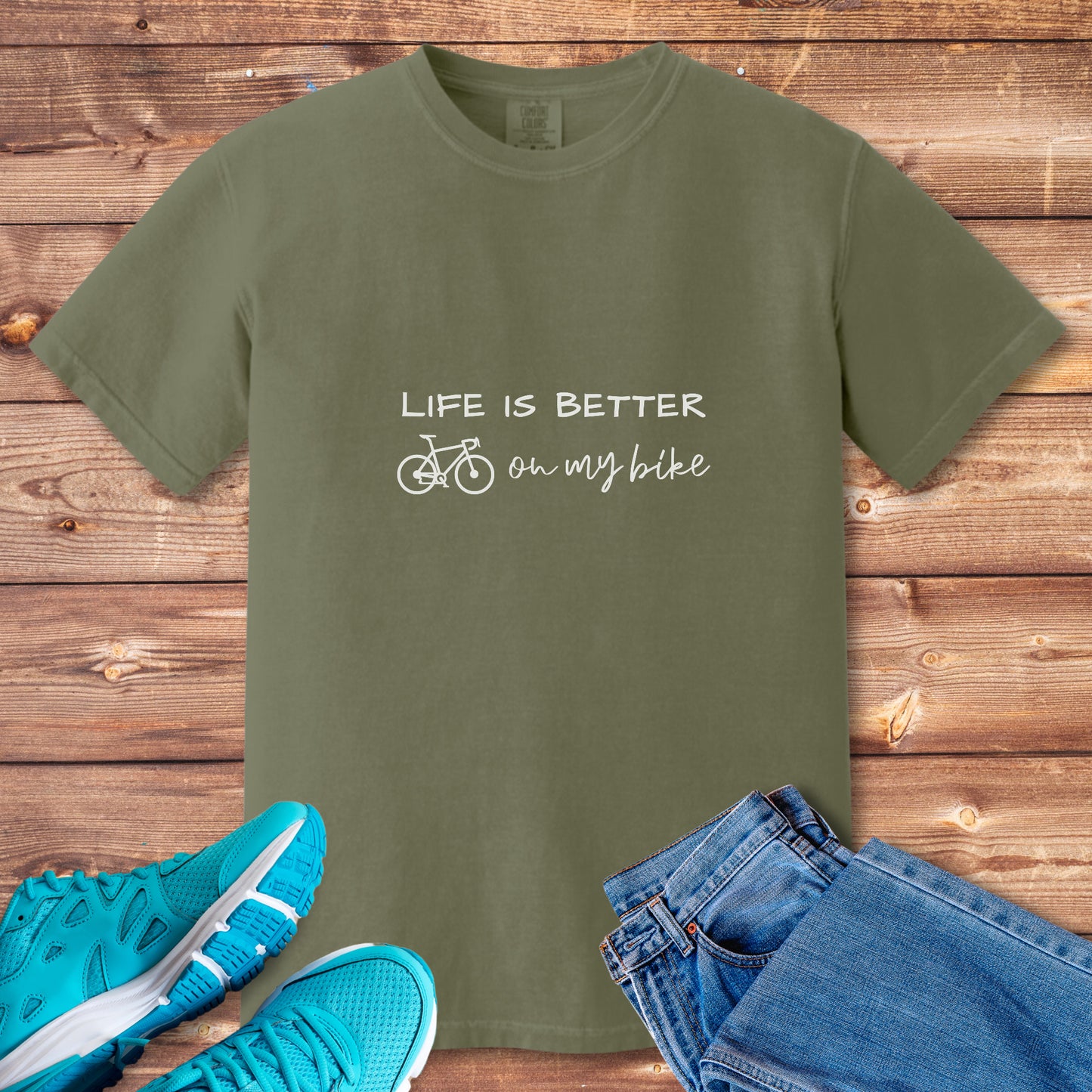 Better On Bike CC tee